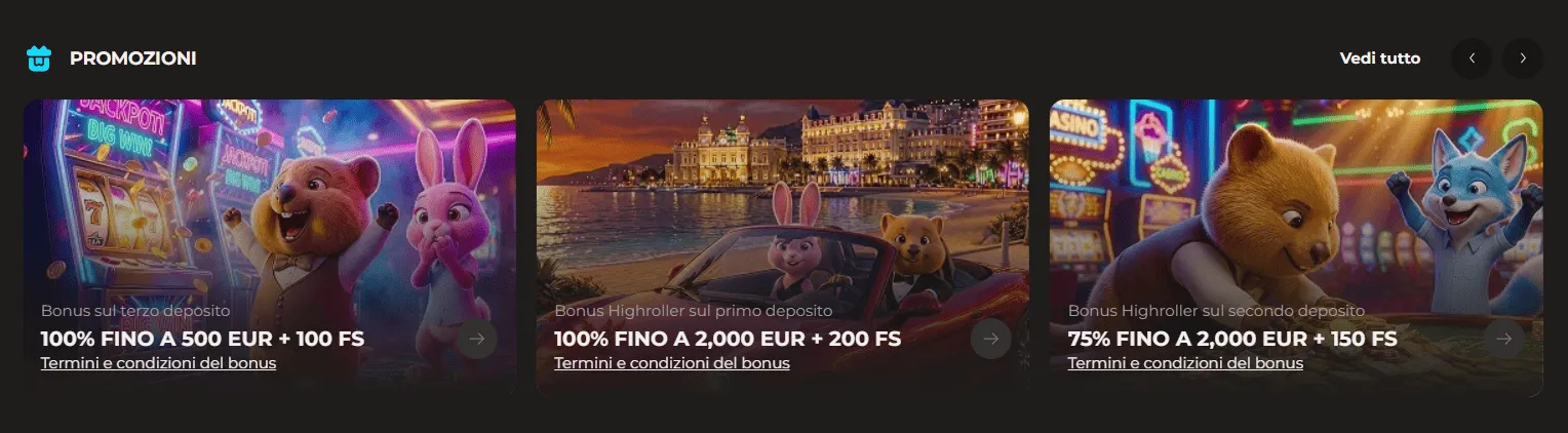 Promozioni Oliver Casino 5